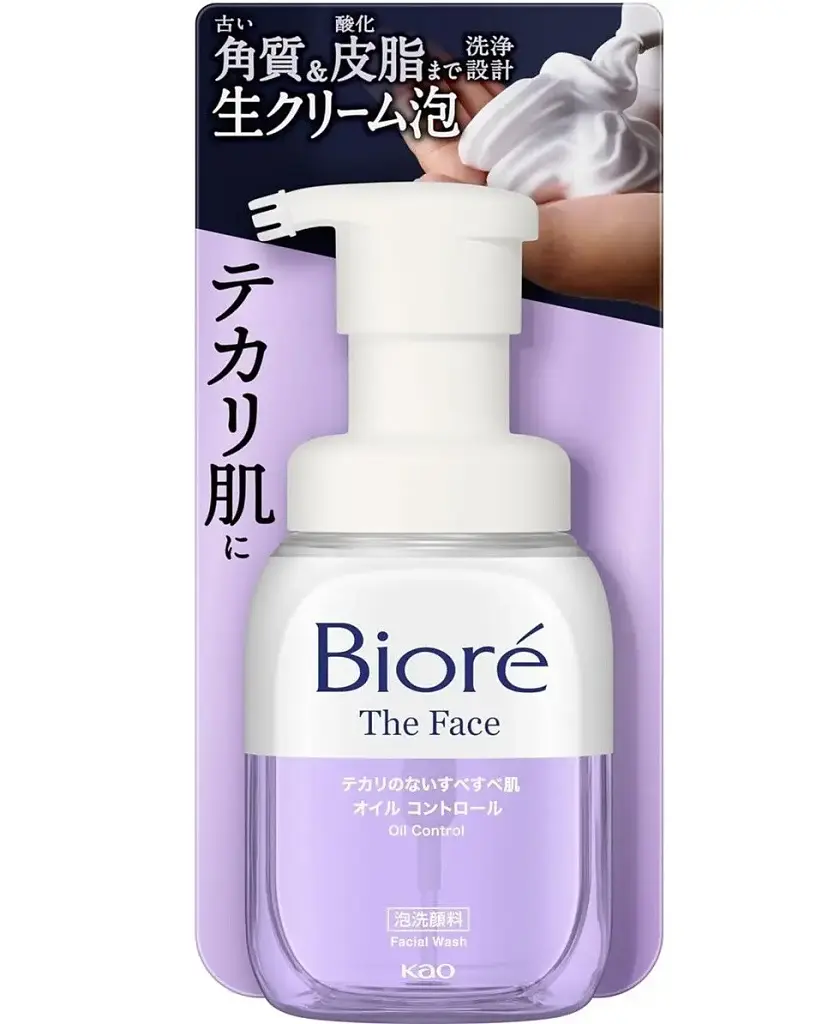 Японська пінка для вмивання Kao Biore The Face Oil Control 200 мл (контроль жирності)