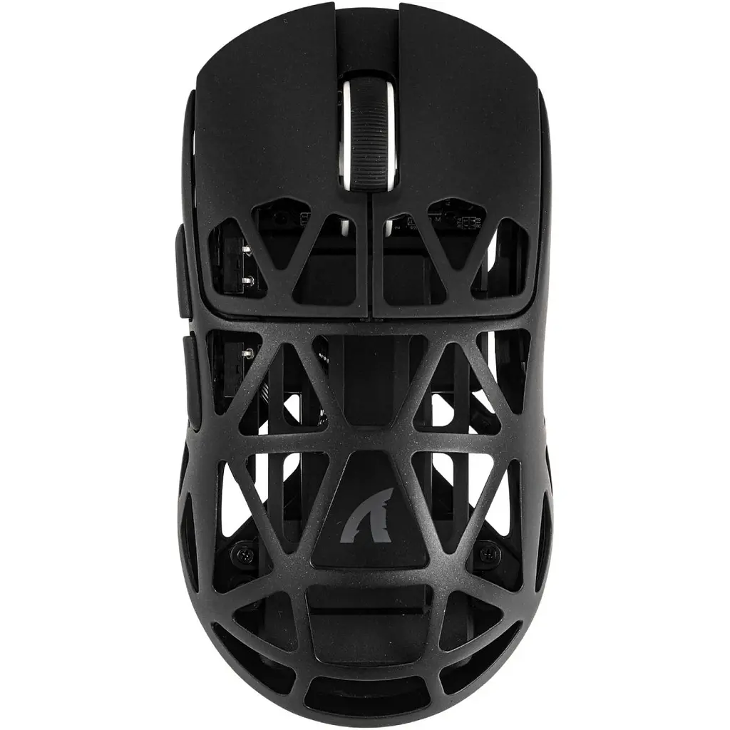 Мишка Attack Shark R2, Wireless/Bluetooth, 42000dpi, (PAW3950), 6кн., Black (R2B_AS)