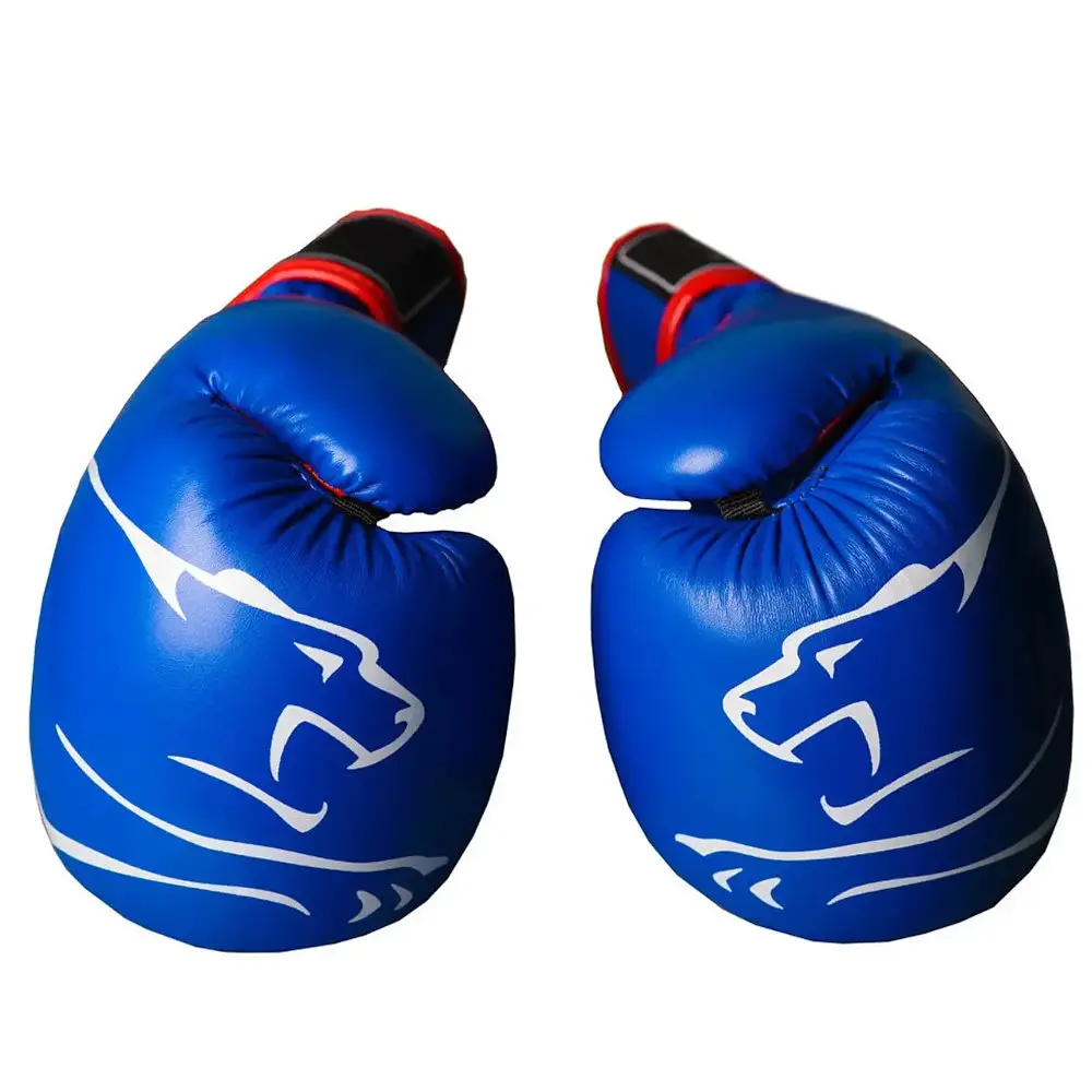 Рукавиці боксерські Power Play PP 3018, Blue - 12 унцій - фото 4
