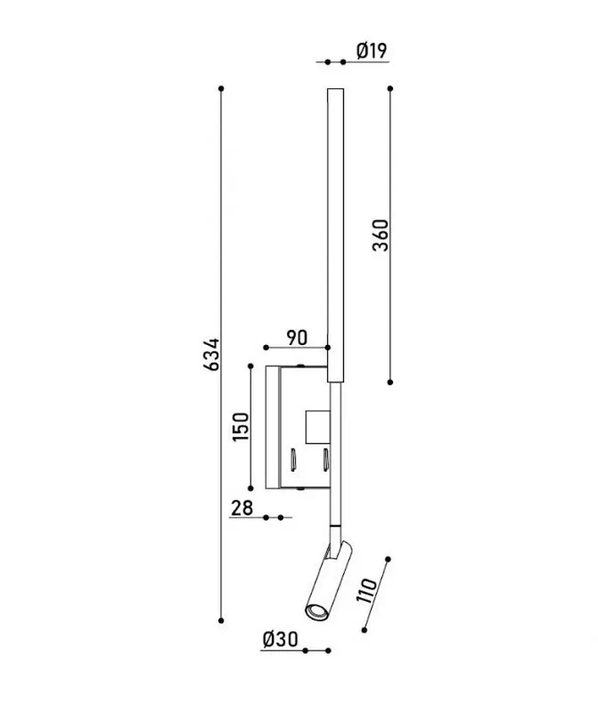 Бра KLOODI DECO WA-KELLY 634 3K WH - фото 2