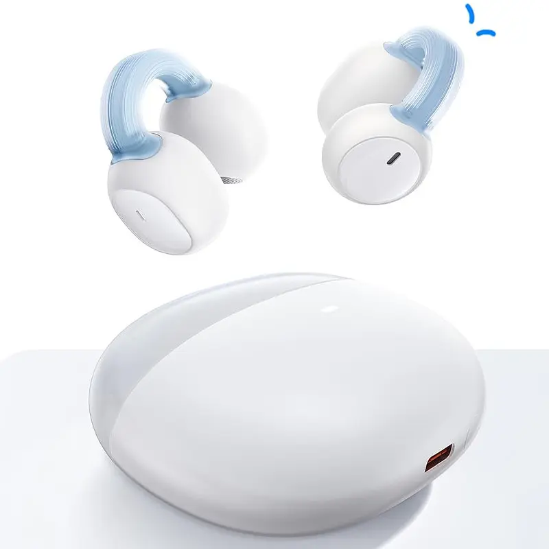 Бездротові навушники TWS AirGo 1 Ring Open-Ear (A00069201) Stellar White Baseus teh0030110 - фото 2