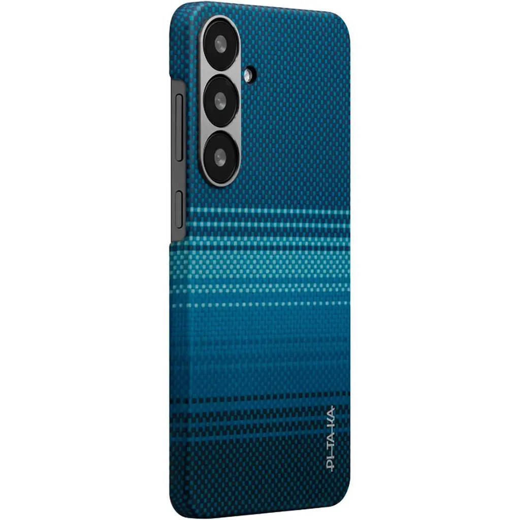 Чохол для телефону Pitaka Tactile Woven MagEZ для Samsung Galaxy S25 Plus Moonrise KS2502S [135433] - фото 2