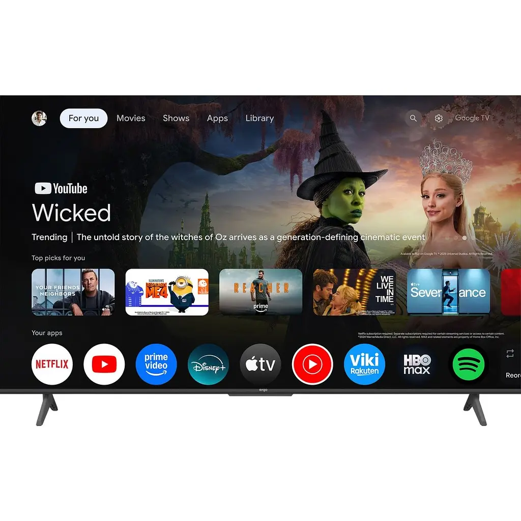 Телевізор Ergo JUQ7500 75` QLED 4K (75JUQ7500) [168162] - фото 2