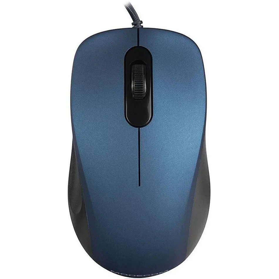 Компьютерная мышка ModeCom MC-M10S 3кн. 1000dpi Silent синяя (M-MC-M10S-400) - фото 4