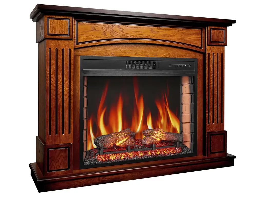 Камінокомплект ArtiFlame BOSTON AF28S СВІТЛИЙ ДУБ (зі звуком) - фото 2