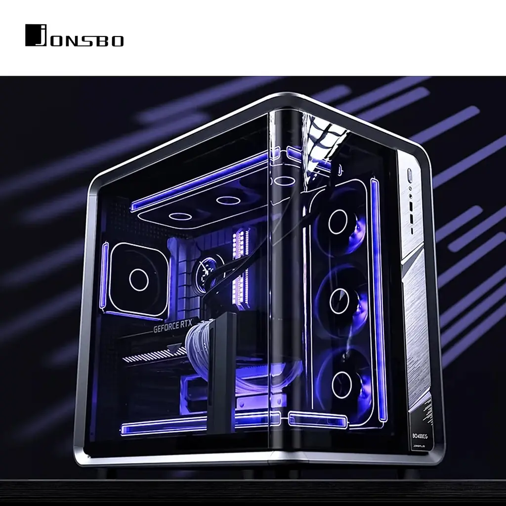 Корпус JONSBO BO400CG серый - фото 8