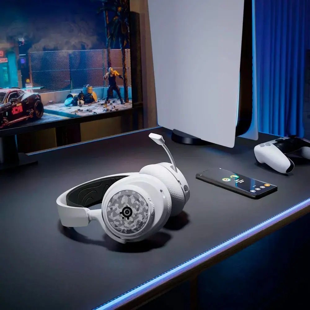 Игровые наушники SteelSeries Arctis Nova 7P White Booster Pack (61562) [136897] - фото 10