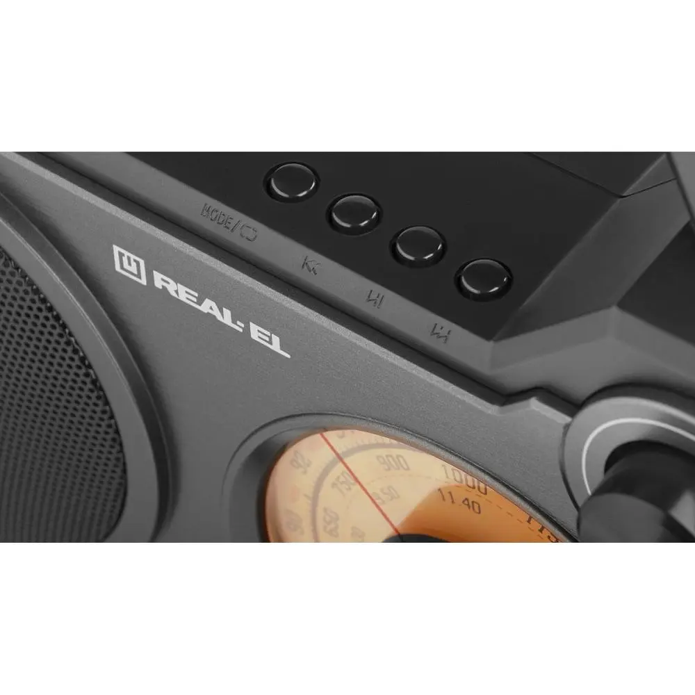 Радіоприймач Real-El X-703 Black (EL121800002) - фото 5