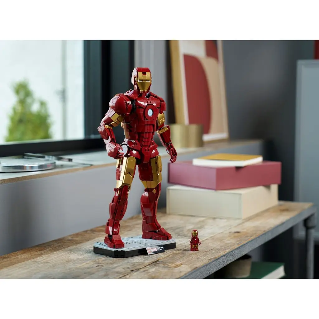 Конструктор LEGO Super Heroes Marvel Железный Человек в броне Mark 3. Коллекционный набор 1297 деталей (76344) - фото 7