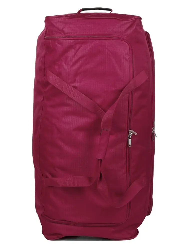 Дорожня сумка на колесах супергігант XXL Worldline 898/95 95×39.5×41см 151.9л Червоний - фото 8