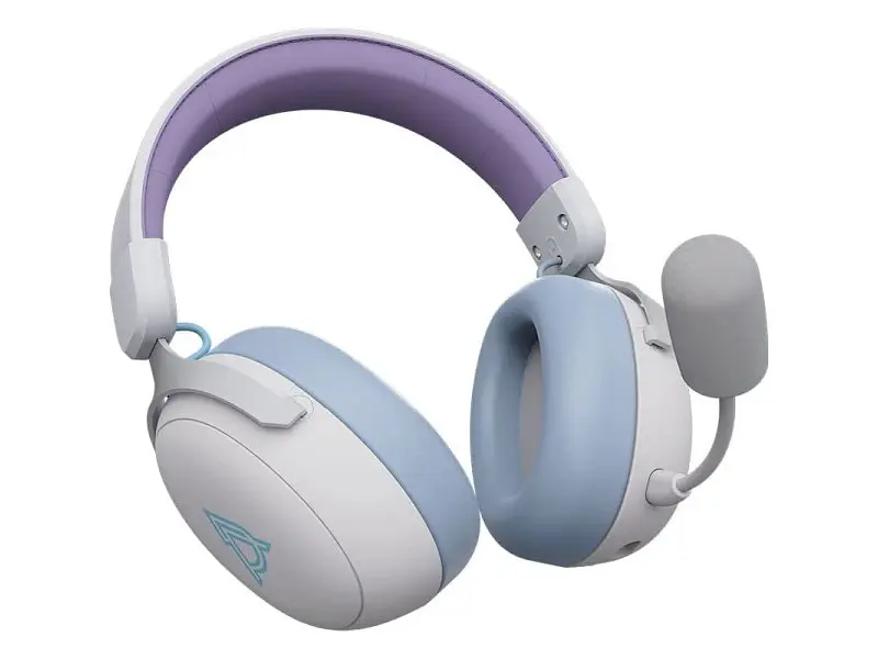 Навушники з мікрофоном Ajazz AHM08 MAX Purple/White/Blue (AHM08-MAX-PWB) - фото 2