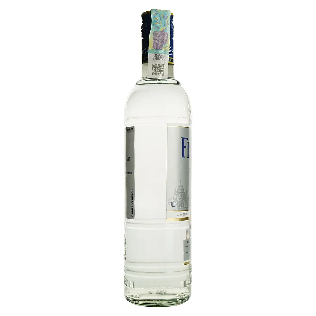 Джин Финсбург Platinum London Dry Gin 47% 0.7 л - фото 5
