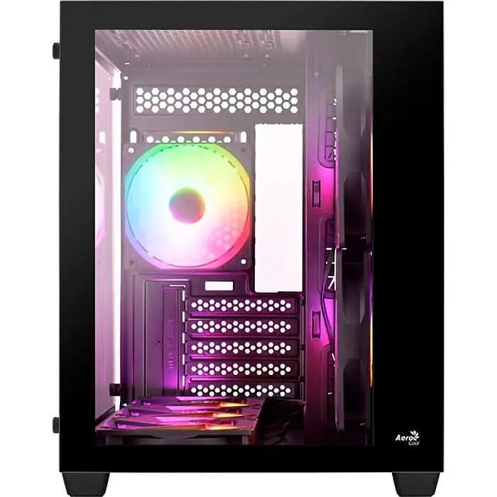 Корпус Aerocool Dryft Mini-G-BK-v2 Black без БП (ACCS-ES02163.11) - фото 2