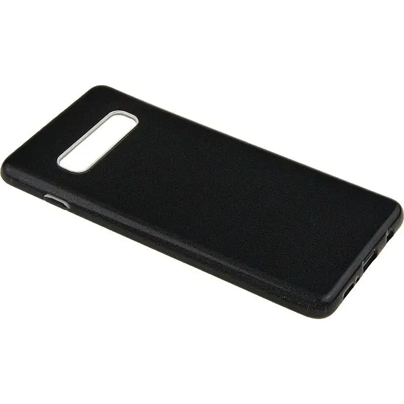 Чехол-накладка Toto TPU Shine Case Samsung Galaxy S10+ Black - фото 3