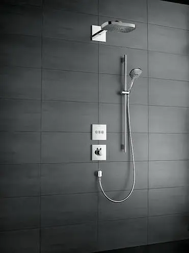 Верхній душ Hansgrohe Raindance Select E 300 3jet з тримачем хром білий 26468400, Хром - фото 4