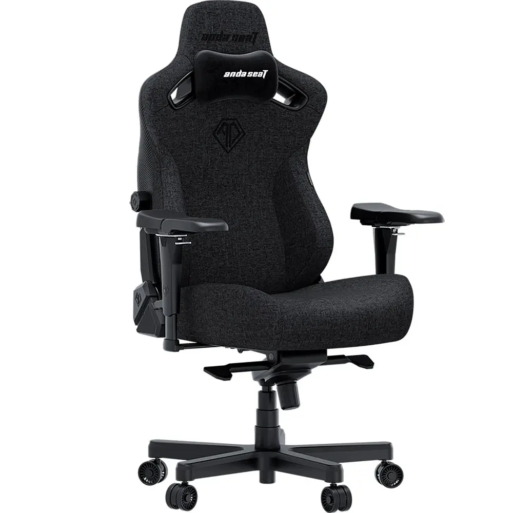Кресло игровое Anda Seat Kaiser 3 Pro Size XL Dark Gray Fabric (AD12YDC-XL-01-GB-PV/F-G01) - фото 13