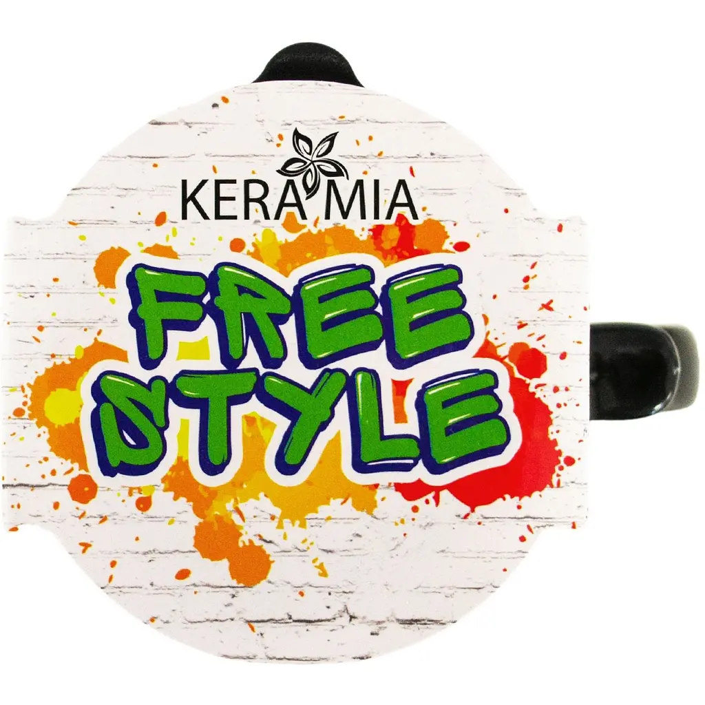 Чашка для чая Keramia Freestyle с крышкой 420 мл (21-279-120) - фото 4