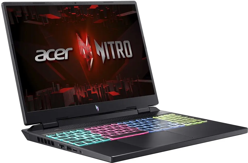 Ноутбук Acer Nitro 16 AN16-51 16' WUXGA IPS, Intel i7-13700H, 32GB, F1TB, NVD4050-6, Lin, черный (NH.QJMEU.007) - фото 2