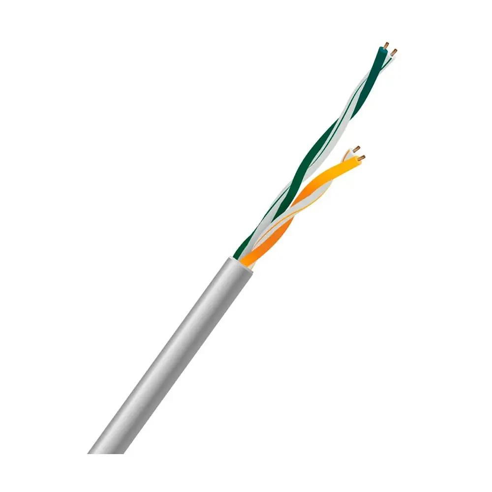 Кабель вита пара UTP CAT5E CU 0.5 2PR PVC Indoor Kraft 305m (33-00014) - фото 2