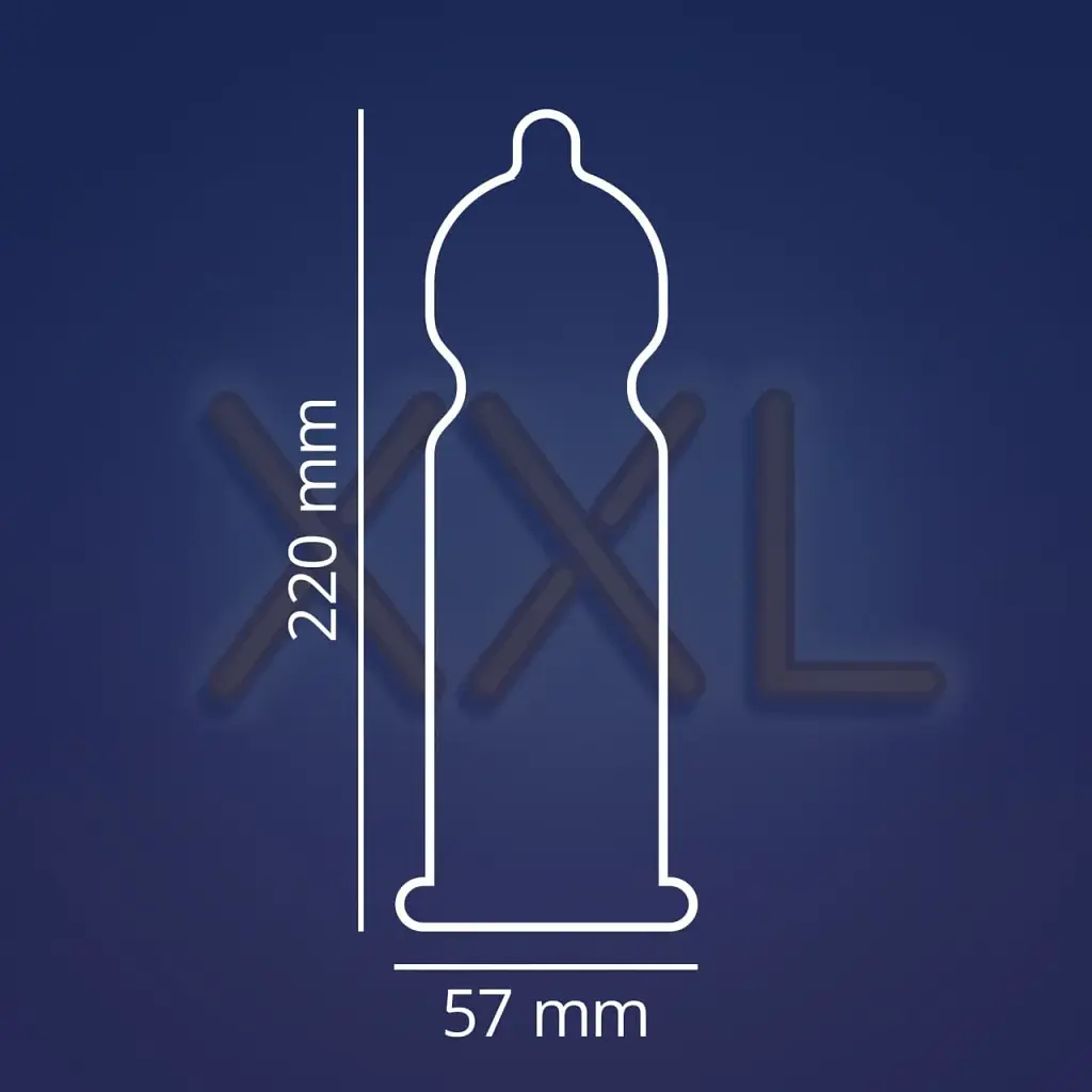 Презервативи збільшеного розміру Contex Extra Large XXL 3 шт. - фото 4