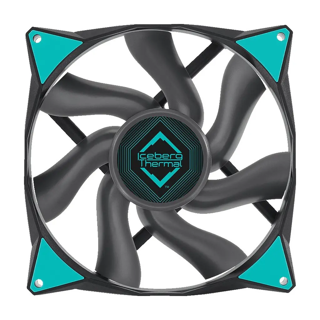 Кулер до корпусу Iceberg Group IceGALE 140mm Gray (ICEGALE14-B0A)