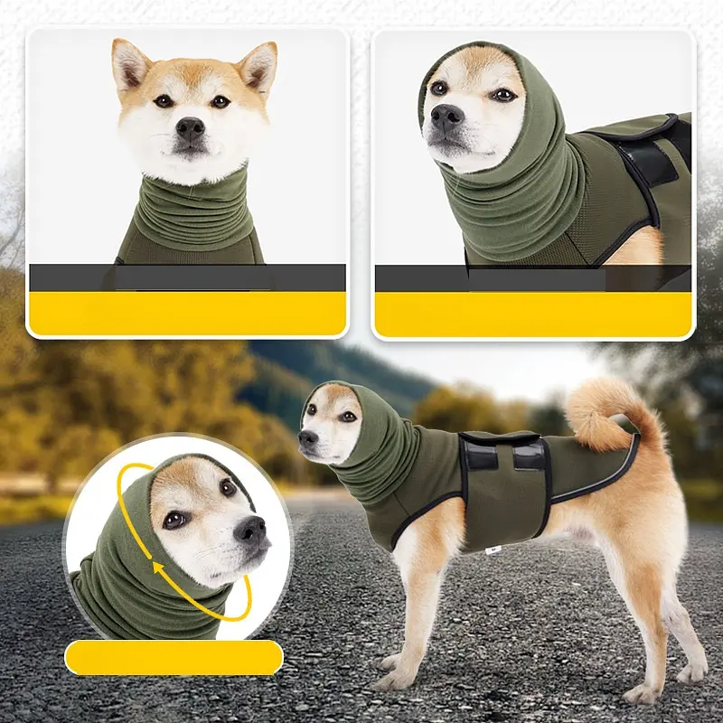 М'який жилет для собак WanTalk Security Vest з довгим коміром - фото 3