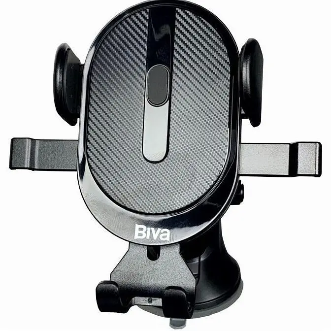 Тримач для телефонів в машину Biva BH-28 Car Holder Black - фото 2