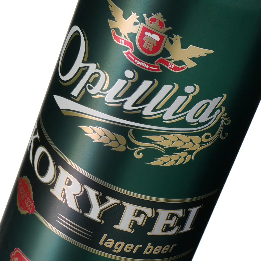 Пиво Опілля Koryfei Export, світле, фільтроване, 4.2% 0.5 л з/б - фото 5