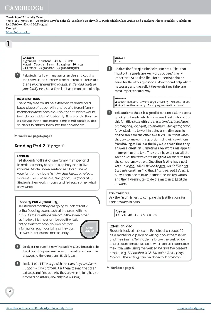 Complete Key for Schools Student Pack (SB w/o answers with Online Practice and WB w/o answers) - фото 6