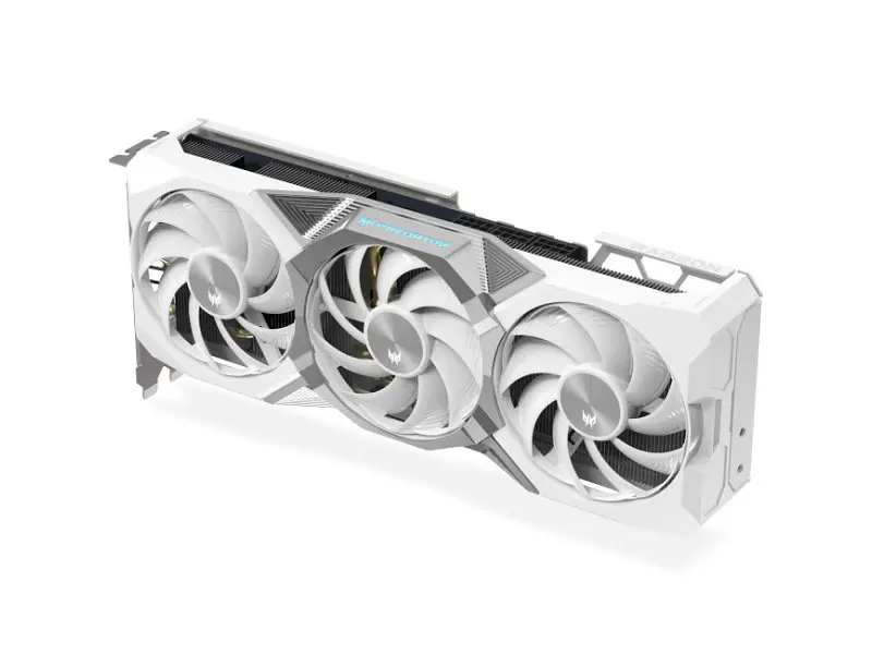 Видеокарта Acer Radeon RX 9070 XT Predator BiFrost OC White (DP.Z4FWW.P02) - фото 3