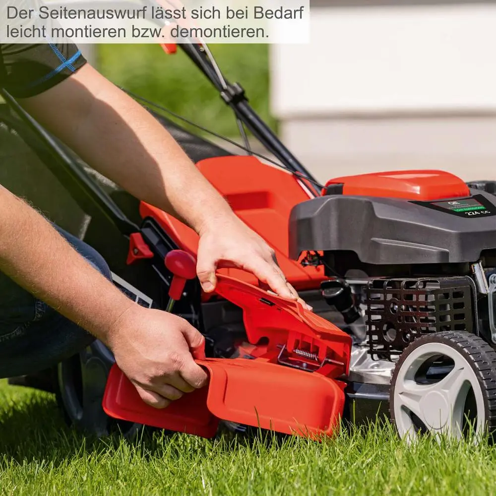 Газонокосарка бензинова самохідна Scheppach MS225-53 (53 см, 25-75 мм, 5.15 кВт/7 к.с., 38 кг) - фото 5