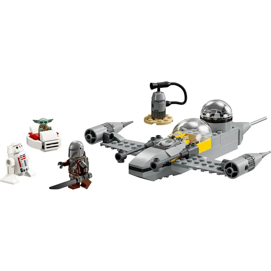 Конструктор LEGO Star Wars Зоряний винищувач N-1 Мандо й Ґроґу 92 деталі (75410) - фото 2