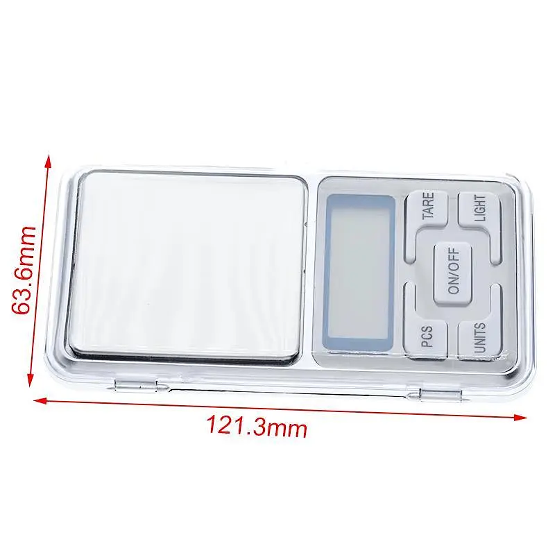 Ваги електронні Pocket scale MH-Series кишенькові на 500 г (0.01 г) - фото 3