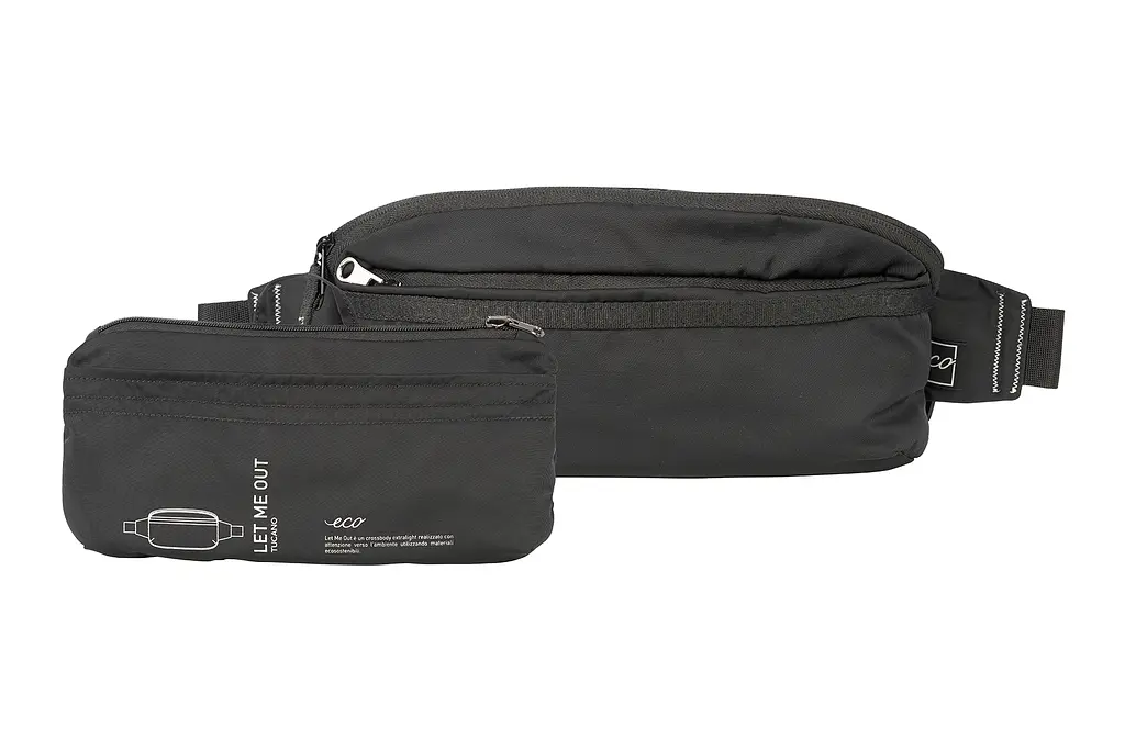 Сумка через плече Tucano Let Me Out Crossbody розкладна чорна sum0027687 - фото 2