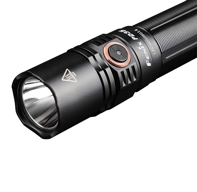 Тактичний ручний ліхтарик Fenix PD35 V3.0 1700лм Micro-USB (Чорний) - фото 2