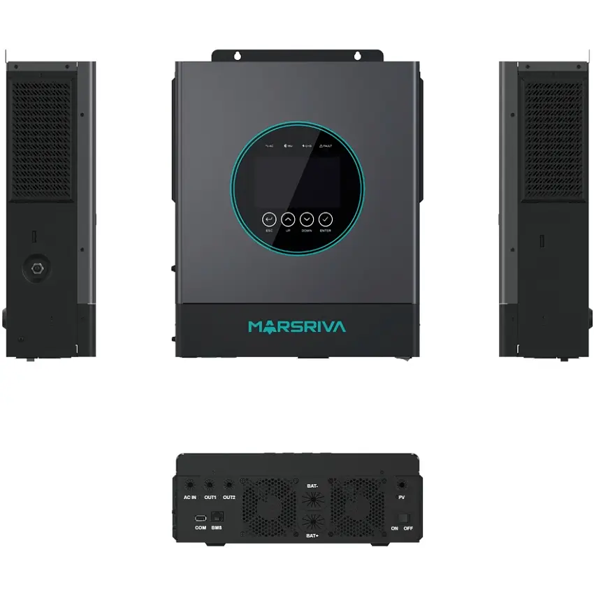 Інвертор Marsriva MR-SPF6.5K-LP1-TL20E, Wi-Fi, 6.5KW - фото 5