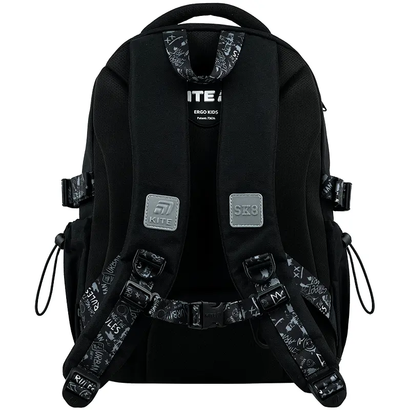 Рюкзак для початкової школи Kite Education 1022 Skater Чорний (K26-1022M-2) - фото 6
