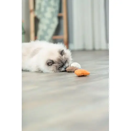 Іграшка Trixie Ведмідь плюшевий з котячою м'ятою для котів 8 см - фото 10