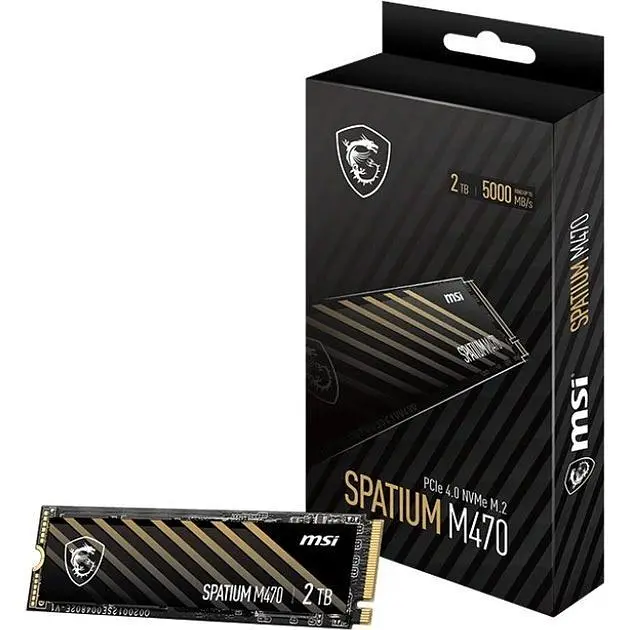 SSD накопичувач MSI Spatium M470 Pro 2TB (S78-440Q990-P83) [152998] - фото 5