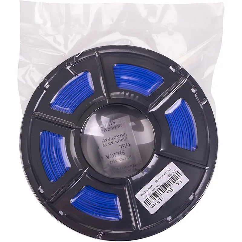 PLA-пластик PowerPlant Filament для 3D-принтера 1.75 мм 1 кг, синій (PT812943) - фото 2