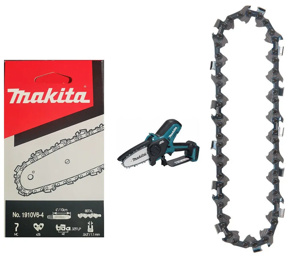 Ланцюг пиляльний для Makita DUC101, UC100D (10 см, 0.325", 1.1 мм, 26z, 1910V6-4) - фото 3