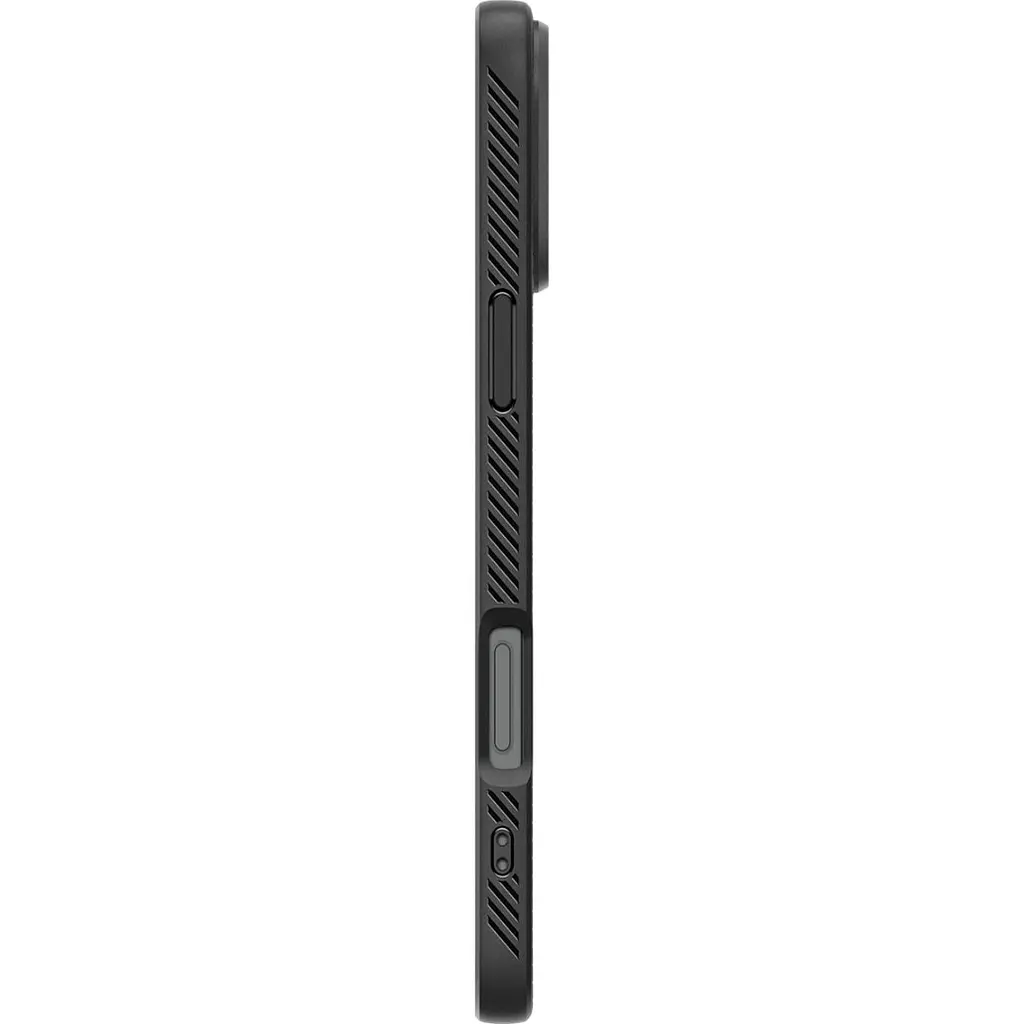 Чехол Spigen Liquid Air для Apple iPhone 16 Pro Matte Black (ACS08117) [117863] - фото 11