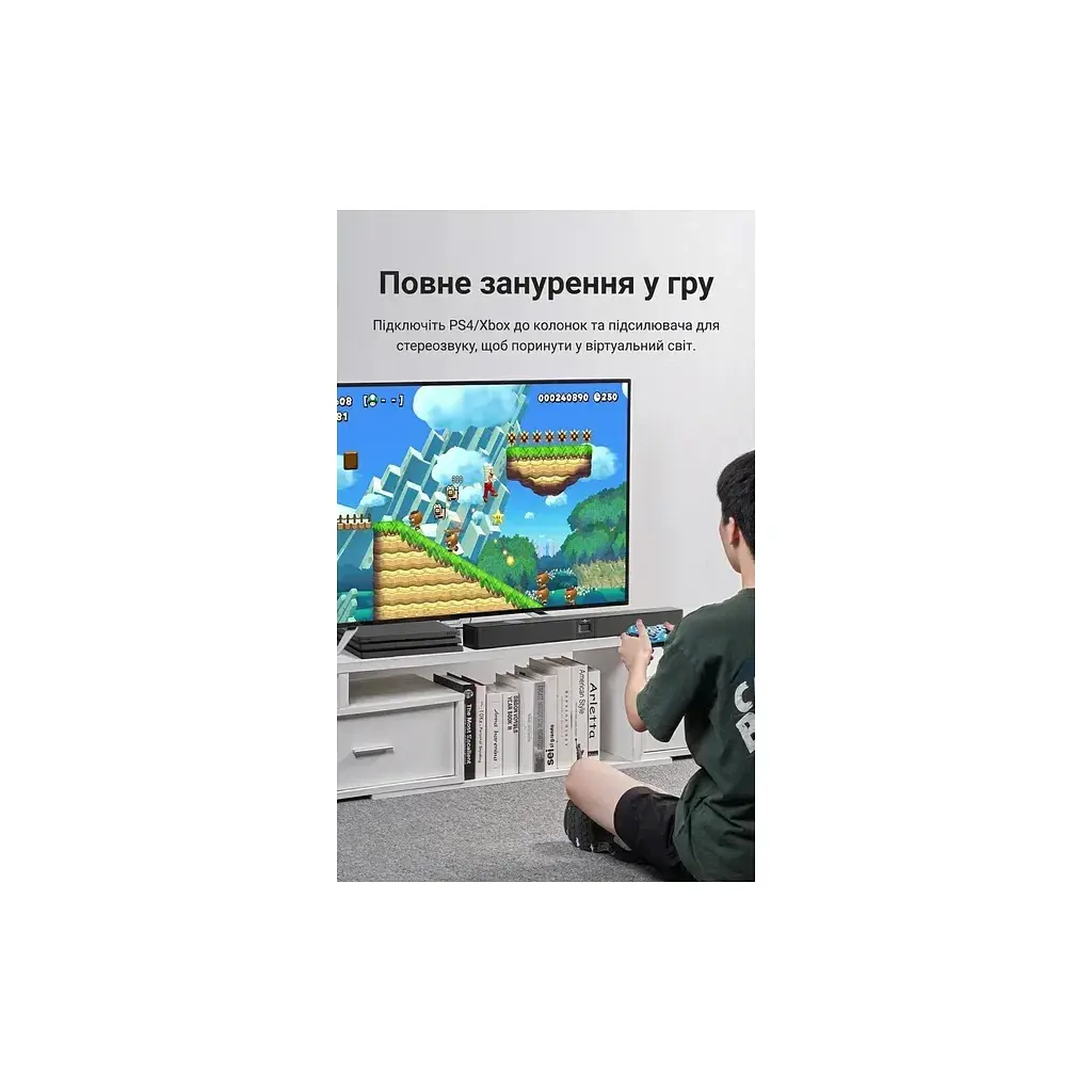 Кабель мультимедійний Optical Toslink 1.5m 5.1ch gray Vention (BAVHG) - фото 8