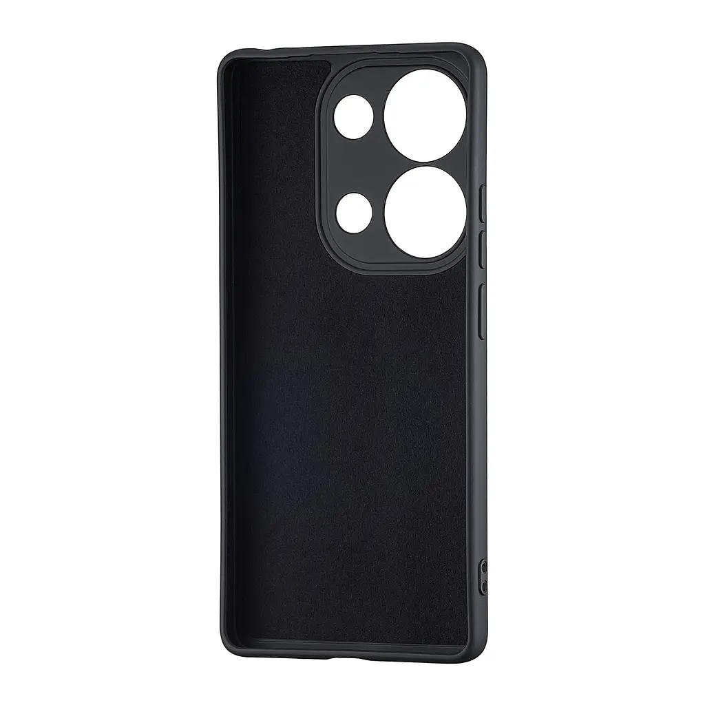 Чохол TPU Colorful Protected Camera Xiaomi Redmi Note 13 Pro 4G/Poco M6 Pro 4G Black - фото 2