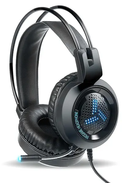 Гарнітура Varr Gaming VH8020 Headset Colorful Breathing USB 2X 3.5 Black (VH8020) - фото 4