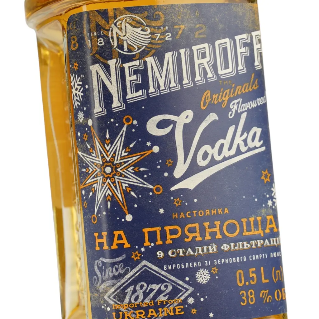 Уцінка. Настоянка Nemiroff Originals на прянощах 38% 0.5 л - фото 6