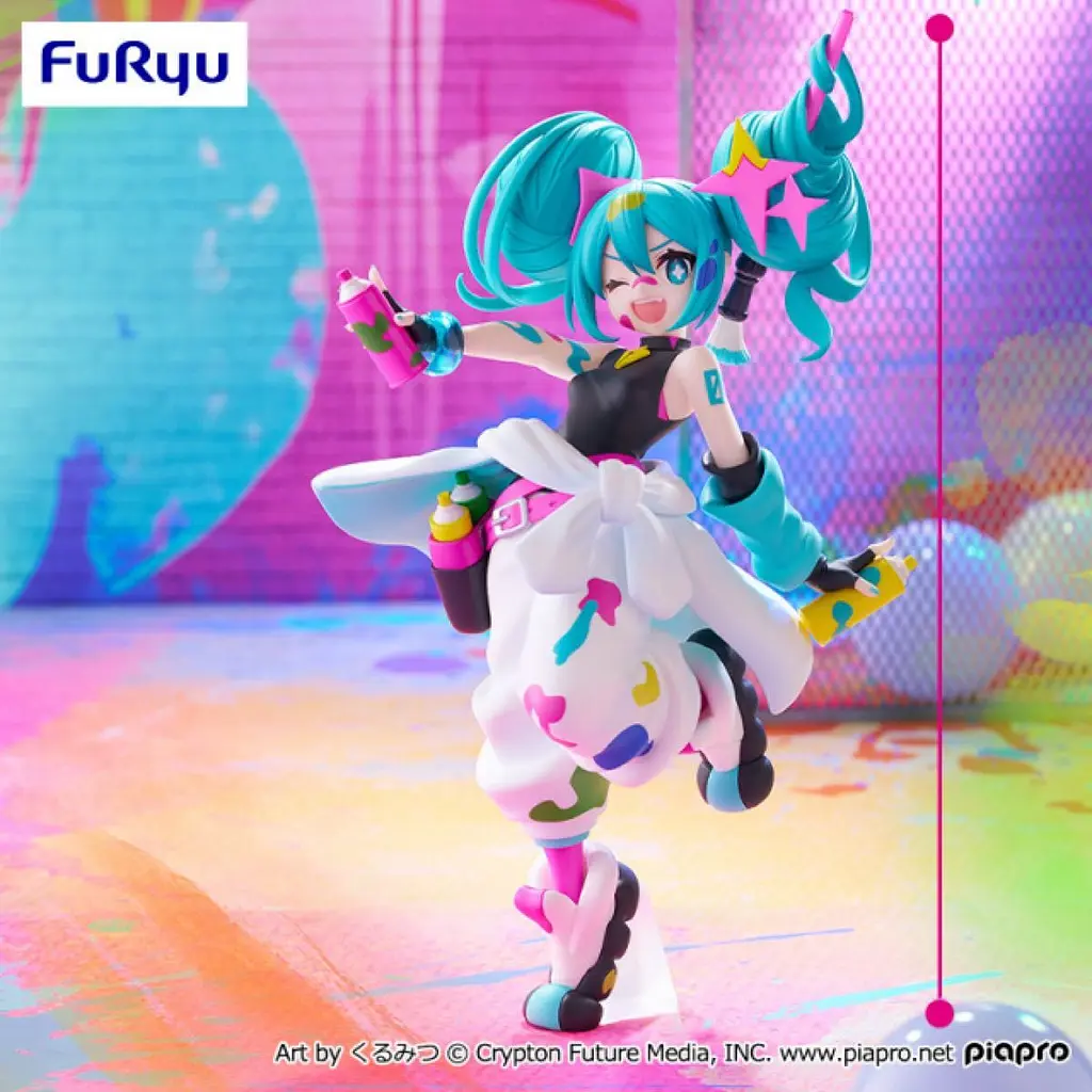 Фигурка FuRyu Вокалоид Хацунэ Мику  Vocaloid Hatsune Miku Trio-Try-iT 19 см F V HM 19 - фото 3