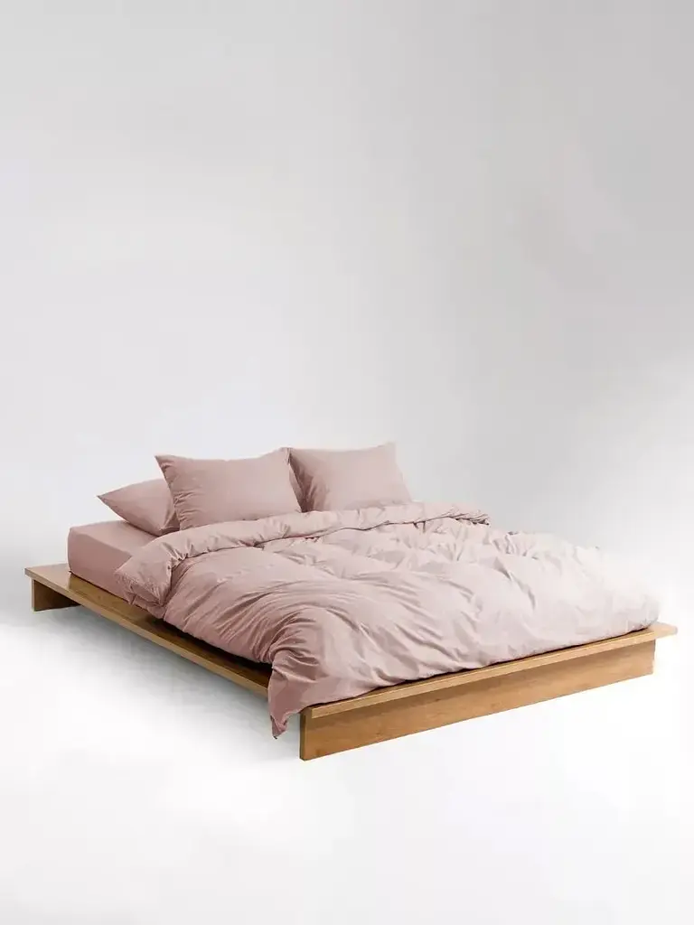 Комплект постельного белья Good-Dream Сатин Pudra King Size розовый (GDSPBS220240) - фото 2