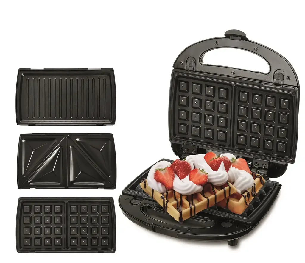 Мультимейкер 3 в 1 Camry CR 3024 730 Вт вафельница, сэндвичница, гриль - фото 2