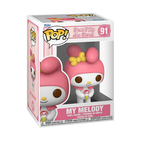 Коллекционная фигурка Funko Pop Хэллоу Китти Май Мелоди Hello Kitty My Melody 10 см FP HK 91 - фото 3
